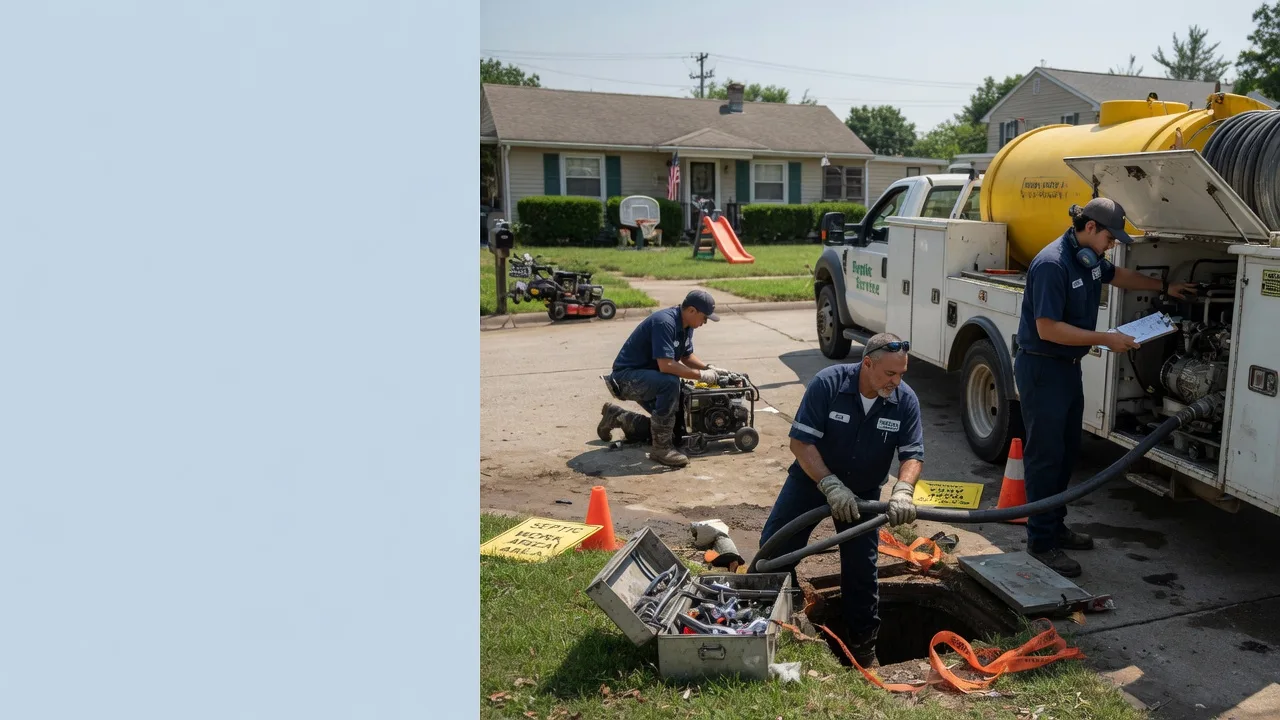 Septic Tank Pumping in Rogers, TX near me
